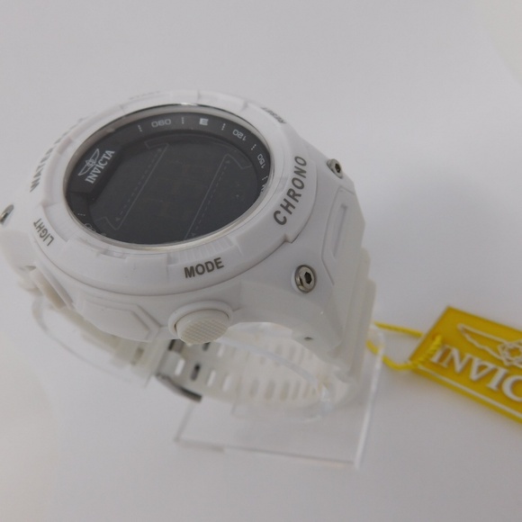 Invicta Men's Watch Racing Alarm Chronograph GMT Quartz Digital Black Dial 47524 - Picture 6 of 16